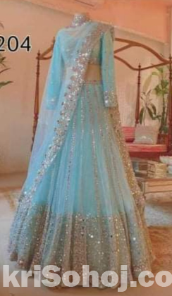 Unstitched lehenga